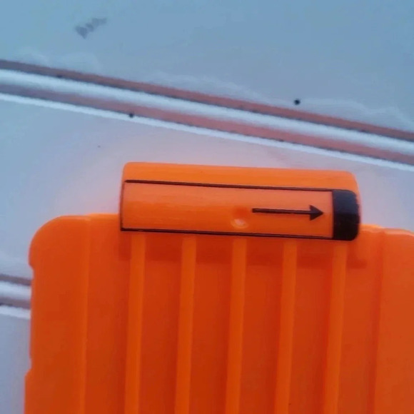 Nerf N-Strike Elite 18 Dart Round Clip Mag Magazine  Solid Orange - Picture 9 of 9